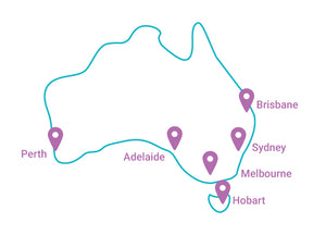 australian map